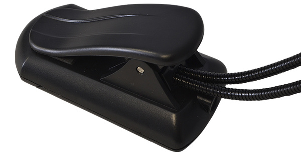 Music Stand Light Clip-On With Dual LED Lamps